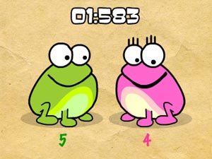 Click the frog