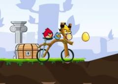 Angry birds bike revenge