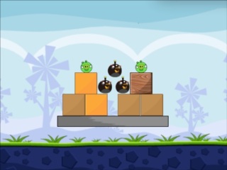 Angry birds bomb