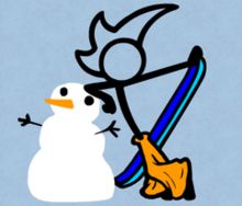 Fancy snowboarding