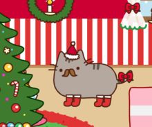 Pusheen dressup Christmas